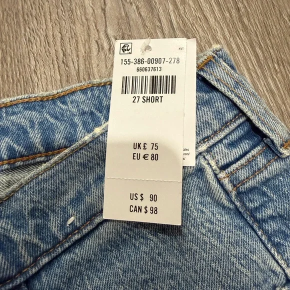 A&F The 90’s straight mid rise Jean - Picture 3 of 4